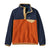 Patagonia Kids' Lightweight Synchilla Snap-T Fleece Pullover Redtail Rust