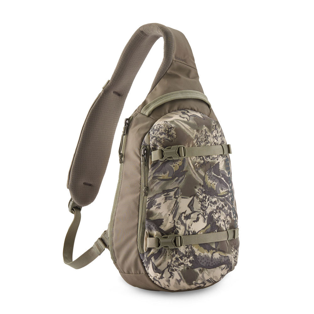 Patagonia Atom Sling 8L Splashing Seas: Wing Grey