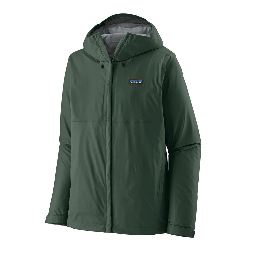 Patagonia Mens Torrentshell 3L Rain Jacket Old Growth Green