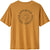 Patagonia Men's Capilene Cool Daily Graphic Shirt - Lands Spoke Stencil: Pufferfish Gold X-Dye