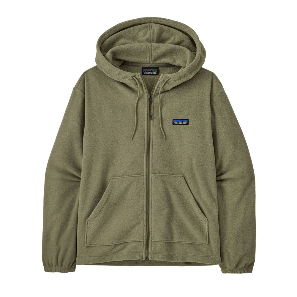 Patagonia Womens Micro D Fleece Hoody River Rock Green