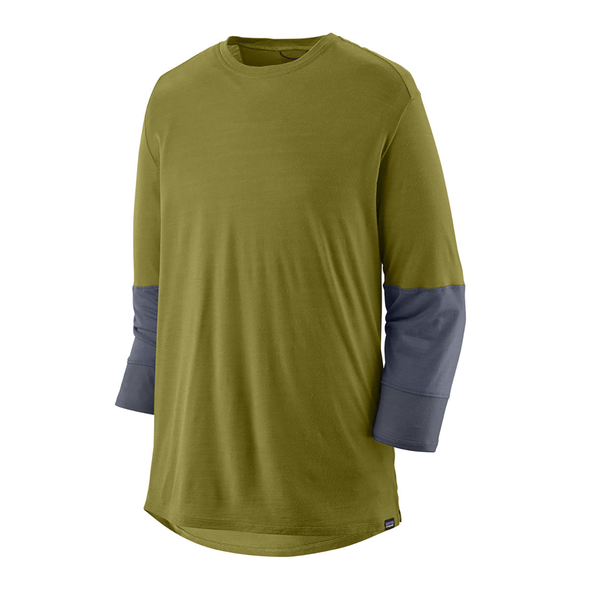 Men&#39;s Merino Blend 3/4 Sleeve Bike Jersey