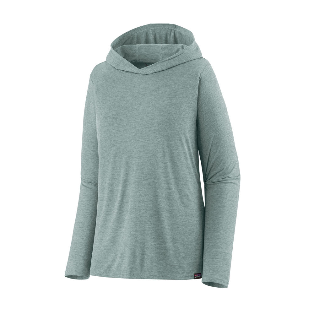 Patagonia Womens Capilene Cool Daily Hoody Thermal Blue - Light Thermal Blue X-Dye