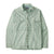 Patagonia Mens Long-Sleeved Island Hopper Shirt Dipper: Rinsed Green