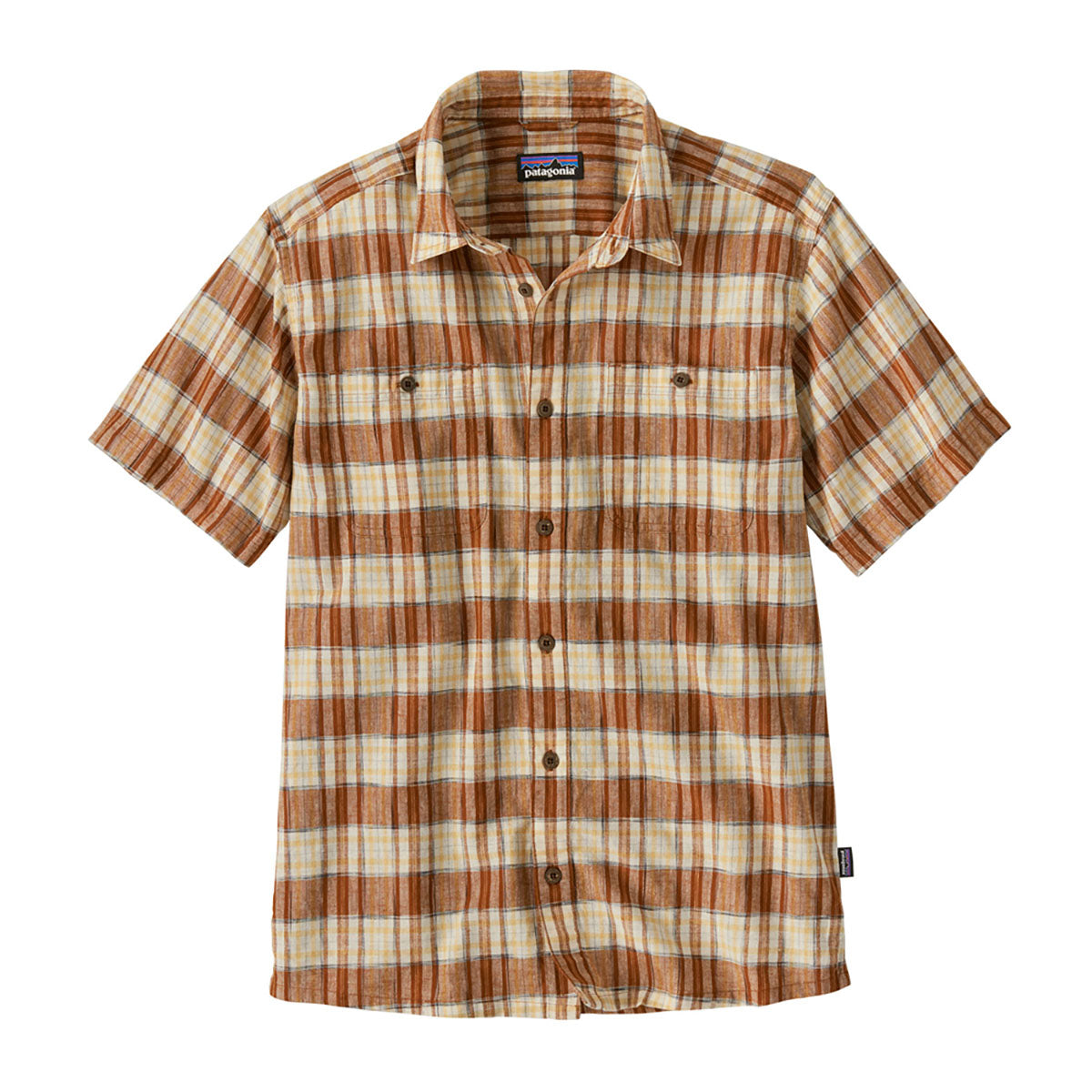 Patagonia Mens Back Step Shirt Sunlight: Robin Brown