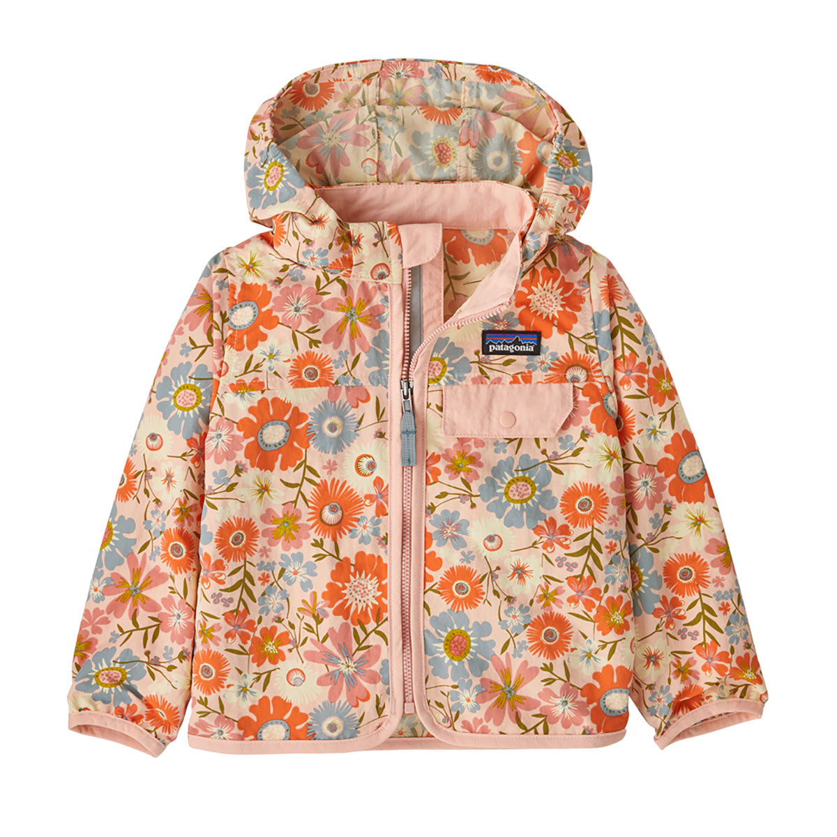 Patagonia Baby Baggies Jacket Way Back: Sunlit Pink