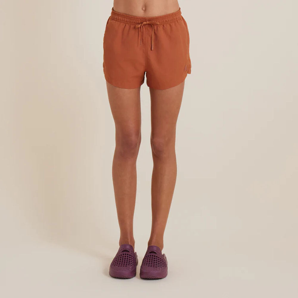 Roark Womens River Hybrid Shorts Coconut Shell