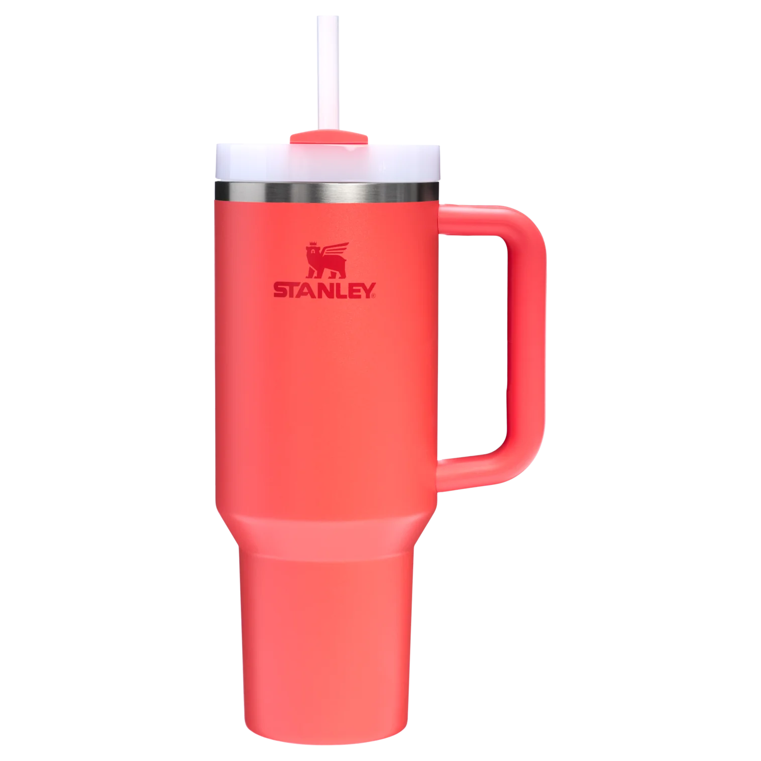 Stanley The Quencher H2.O FlowState Tumbler 40oz Hot Coral