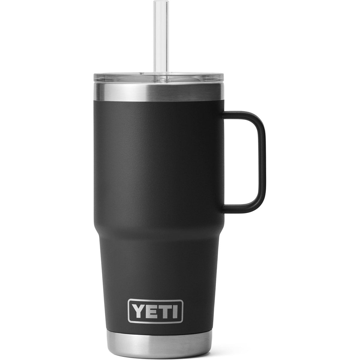 Yeti Rambler 25oz Straw Mug Black