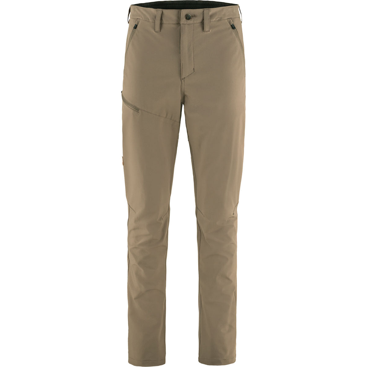 Fjallraven Mens Abisko Trail Stretch Trousers Suede Brown
