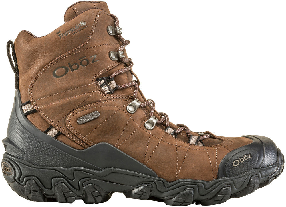 Oboz Men's Bridger 8" Insulated Waterproof Bark