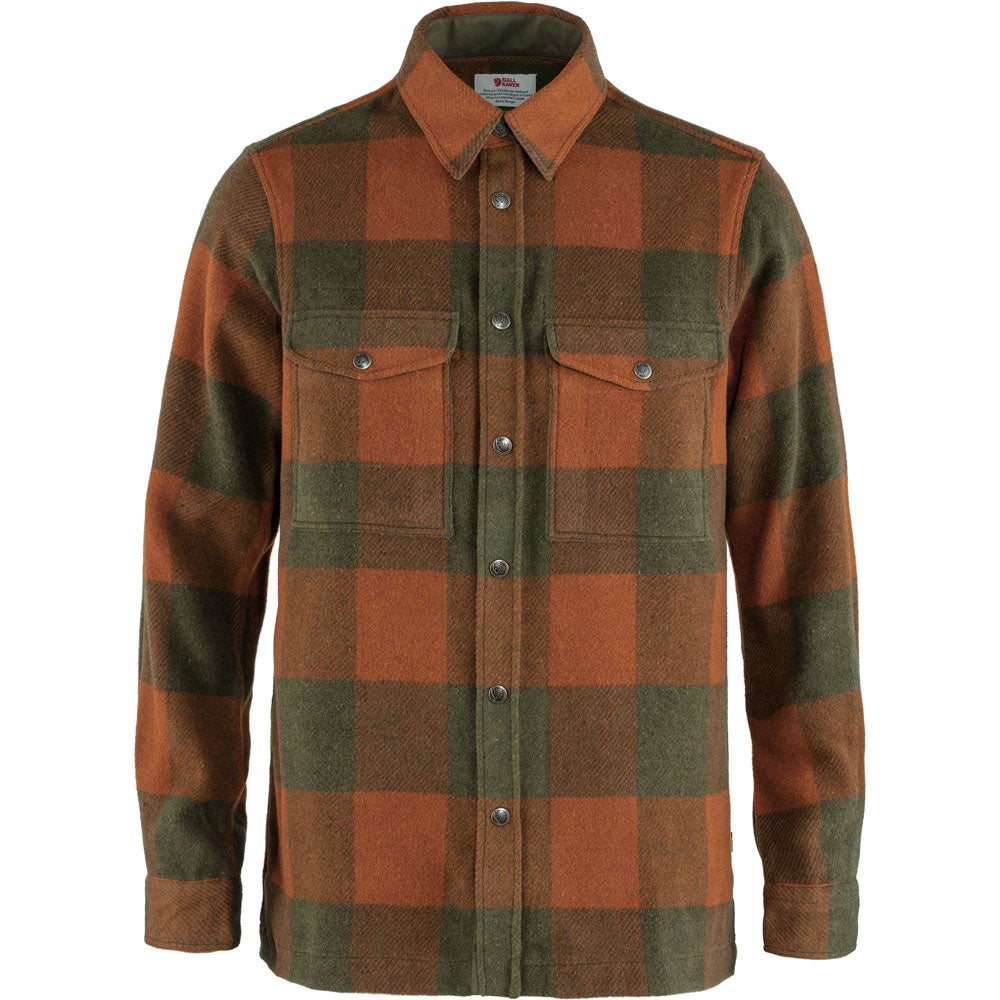 Fjallraven Men&#39;s Canada Shirt Autumn Leaf-Laurel Green