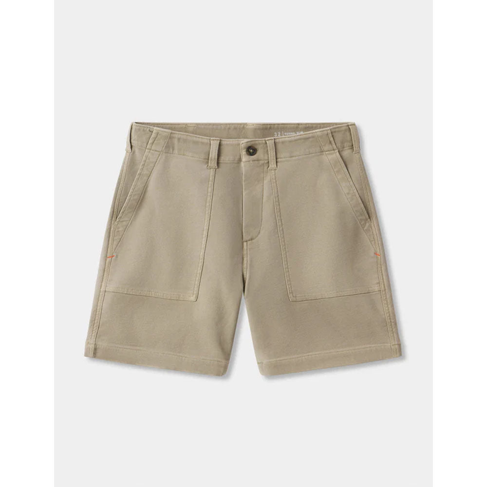 The Normal Brand Men&#39;s Comfort Terry Utility Short Sand Dune