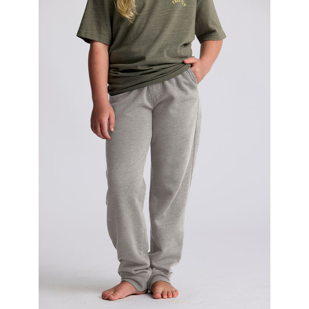Free Fly Apparel Youth Fleece Jogger Light Heather Grey