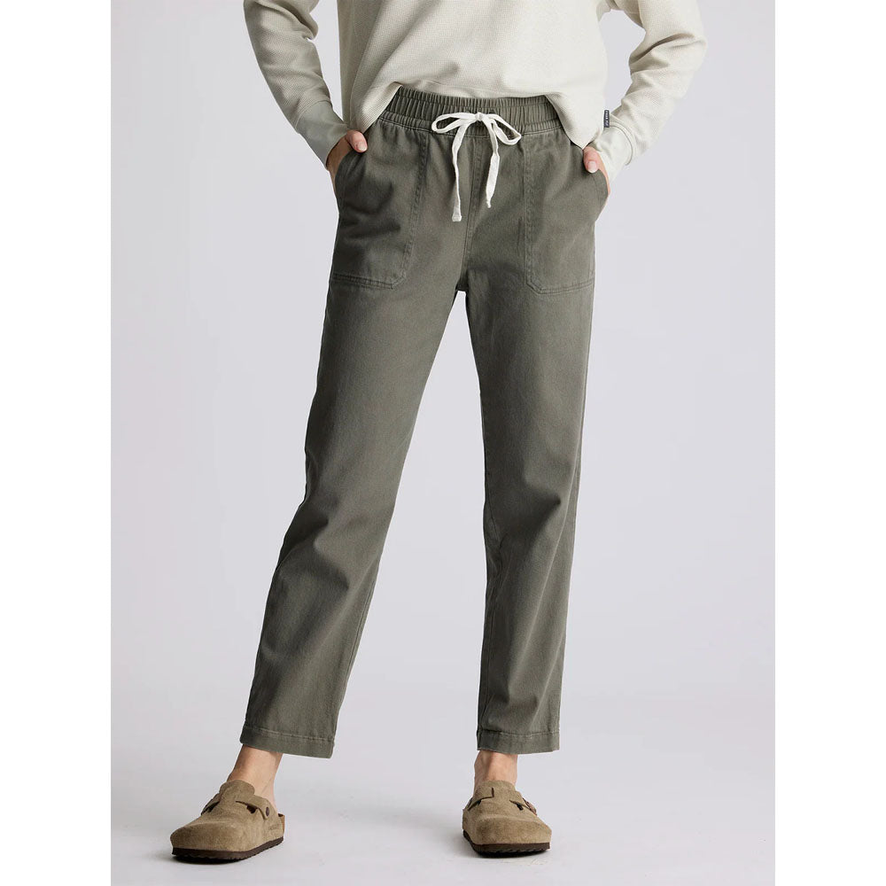 Free Fly Apparel Womens Pacifica Twill Pant Smokey Olive