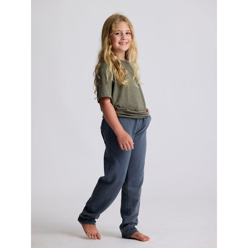 Free Fly Apparel Youth Fleece Jogger Heather Storm Cloud