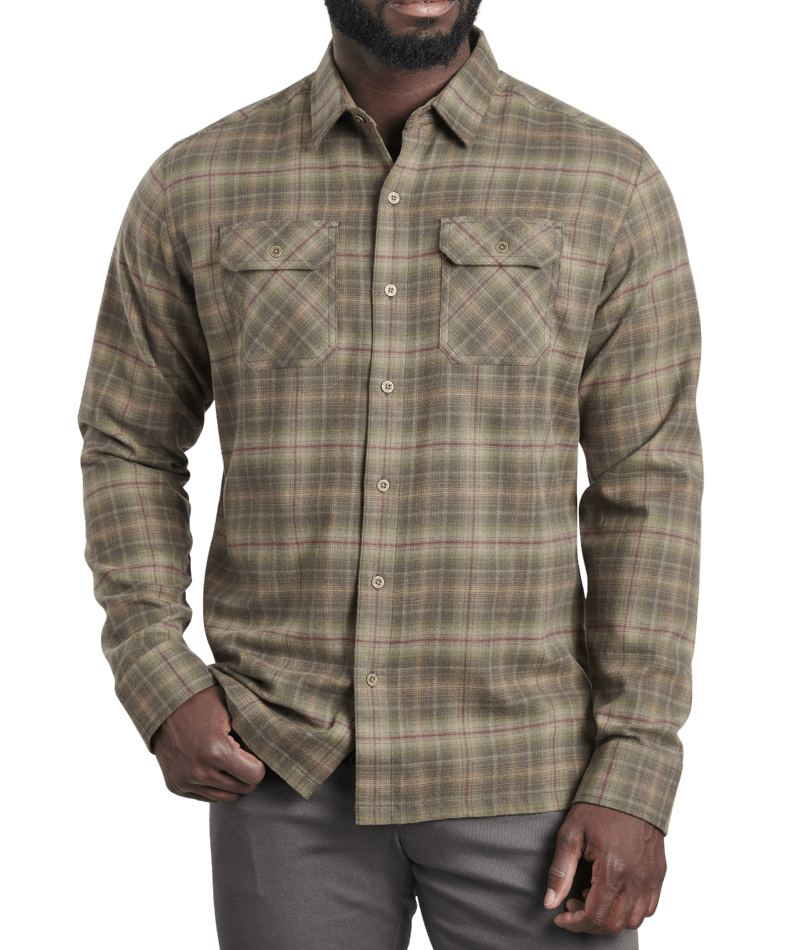 Kuhl Men's Dillingr Flannel Shirt INTERSTELLAR