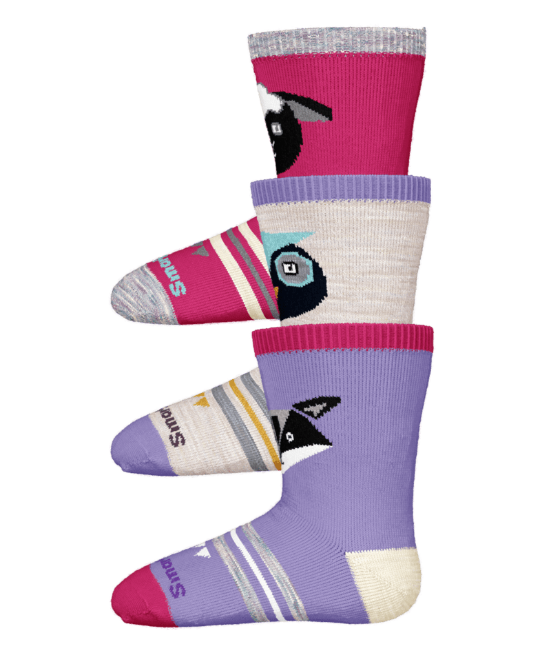 Smartwool Toddler Trio Socks L46 Ultra Violet