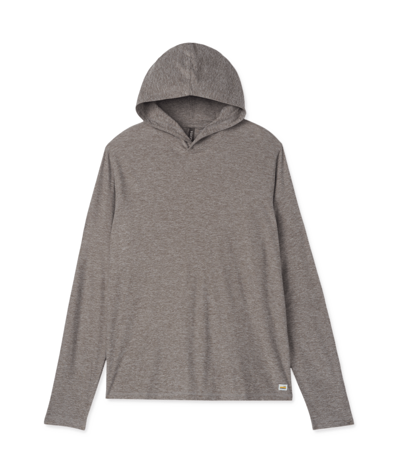 Vuori M Strato Tech Hoodie HTG Heather Grey