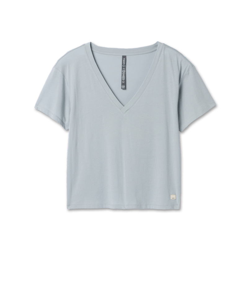 Vuori W Sutton V Neck BK Black / L