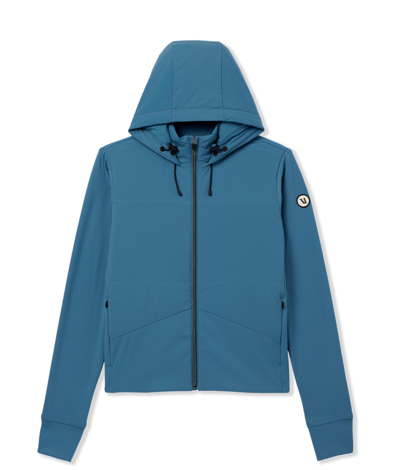Vuori W Chilled Out Full Zip LAG Lagoon