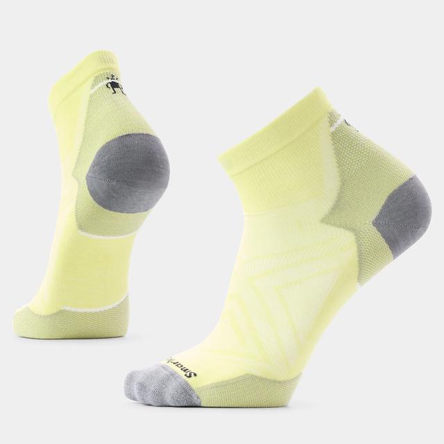 Smartwool Mens Run Zero Cushion Ankle Socks R14 emongrass / L