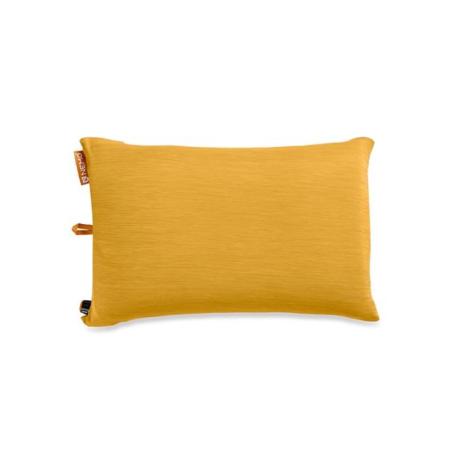 NEMO Fillo Backpacking & Camping Pillow Mango/Golden Oak