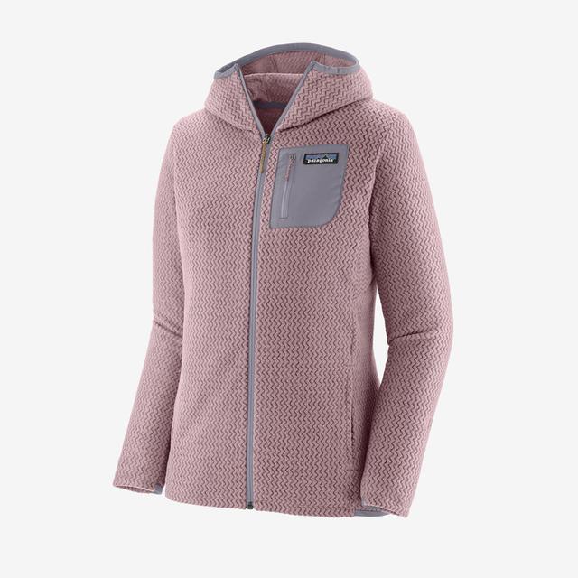 Patagonia Womens R1 Air Full-Zip Hoody MLKE Milkweed Mauve
