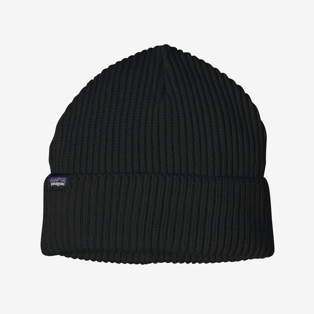 Patagonia Fishermans Rolled Beanie BLK Black