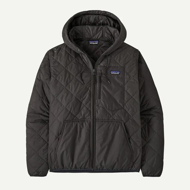 Patagonia Mens Diamond Quilted Bomber Hoody BOB Black w/Black