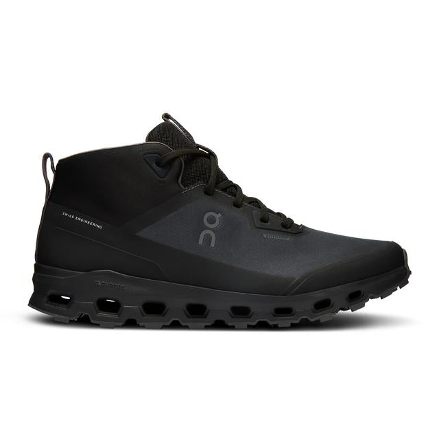 On Running Mens Cloudroam Waterproof Black | Eclipse