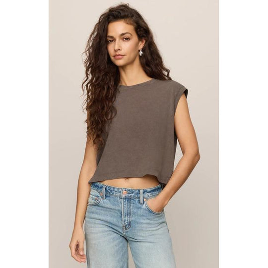 Women's Flex Cropped Muscle Tee