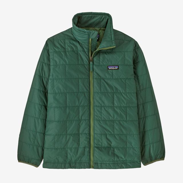 Patagonia Boys' Nano Puff Jacket CIFG Conifer Green