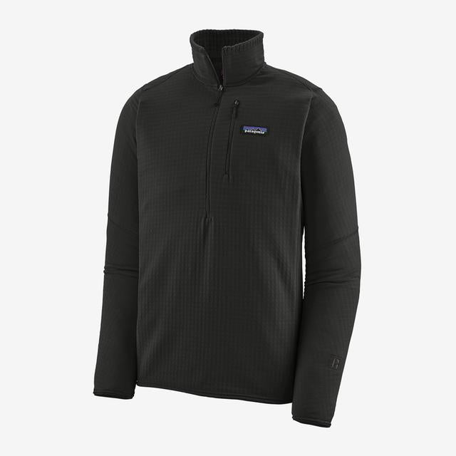 Patagonia Mens R1 Pullover BLK Black