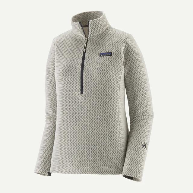 Patagonia Womens R1 Air Zip Neck BCW Birch White