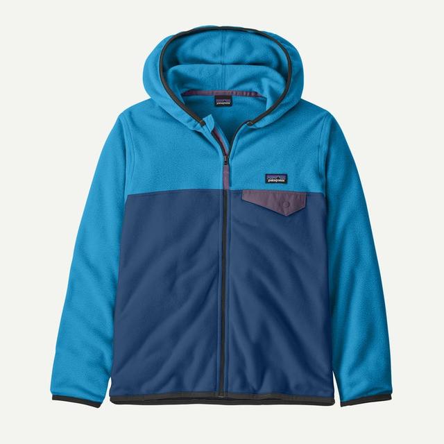 Patagonia Kids Micro D Snap-T Jacket CLMB Clement Blue