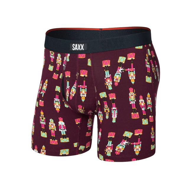 Saxx Underwear Co. Mens Vibe Xtra Super Soft BB Fly ISH Island Holiday/Black