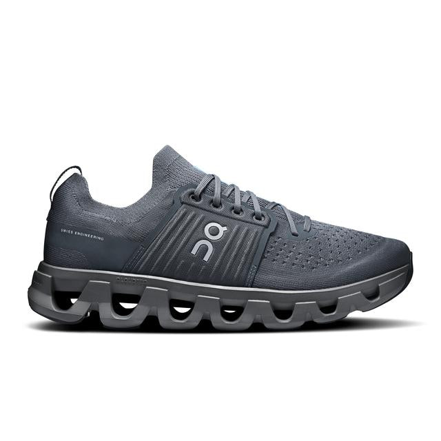 On Running Mens Cloudswift 4 Stone | Asphalt