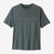 Patagonia Men's Capilene Cool Daily Graphic Shirt TLNX '73 Text Logo: Nouveau Green X-Dye