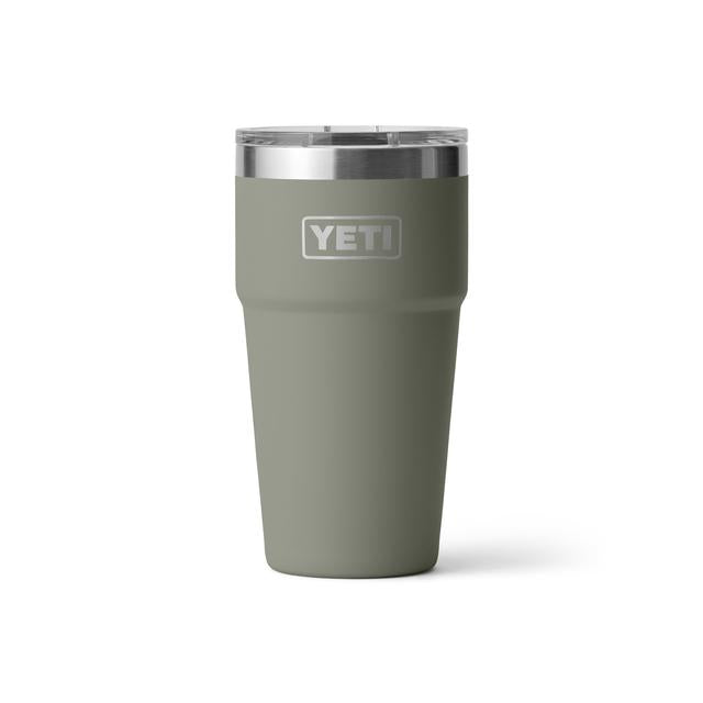 Yeti Rambler 20 oz Stackable Cup with Magslider Lid Pampa Green