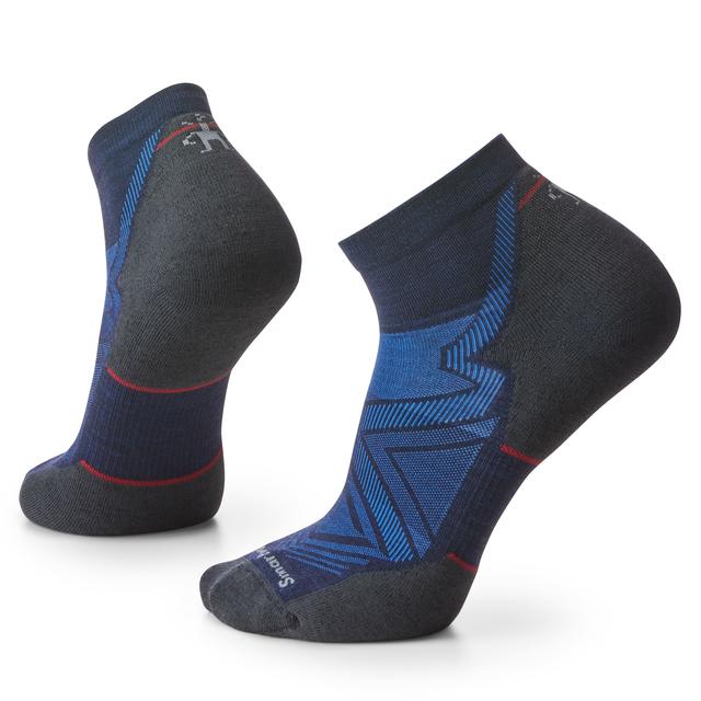 Smartwool Mens Run Targeted Cushion Ankle Socks 092 Deep Navy