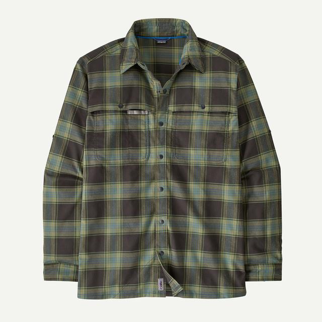 Patagonia Mens Early Rise Stretch Shirt Whitney: Smolder Blue
