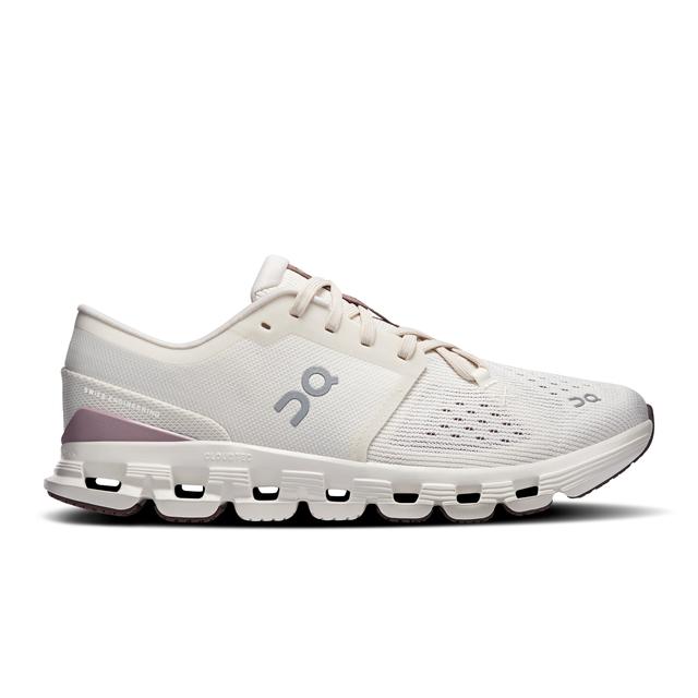 On Running Womens Cloud X 4 Ivory | Heron