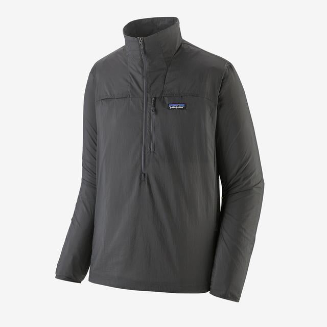 Patagonia Men's Houdini Stash 1/2 Zip Pullover FGE Forge Grey