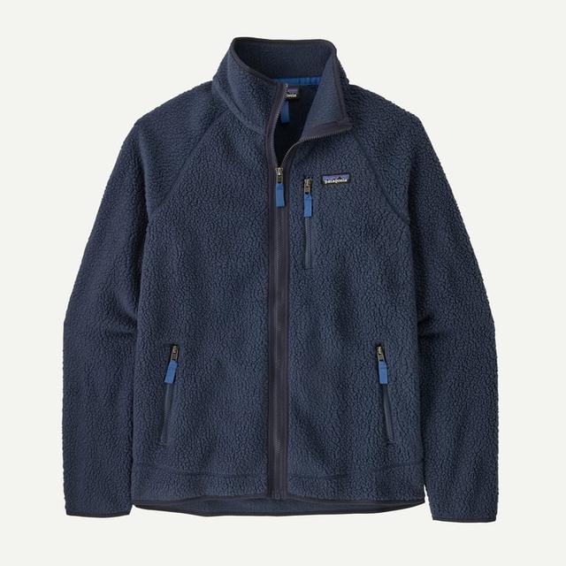 Patagonia Mens Retro Pile Jacket New Navy w/unken Blue / S