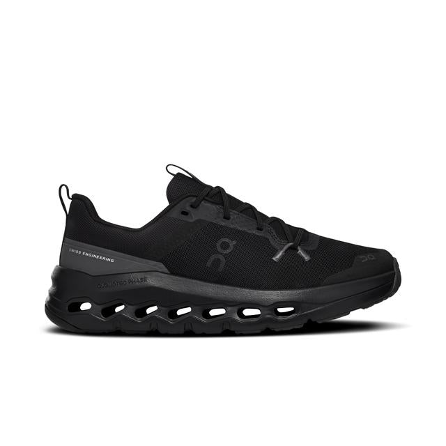 On Running Kids Cloudleap Black | White
