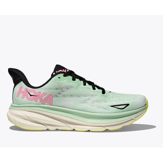 Hoka Womens Clifton 9 MNW Mint Fluorite/Snow Melt