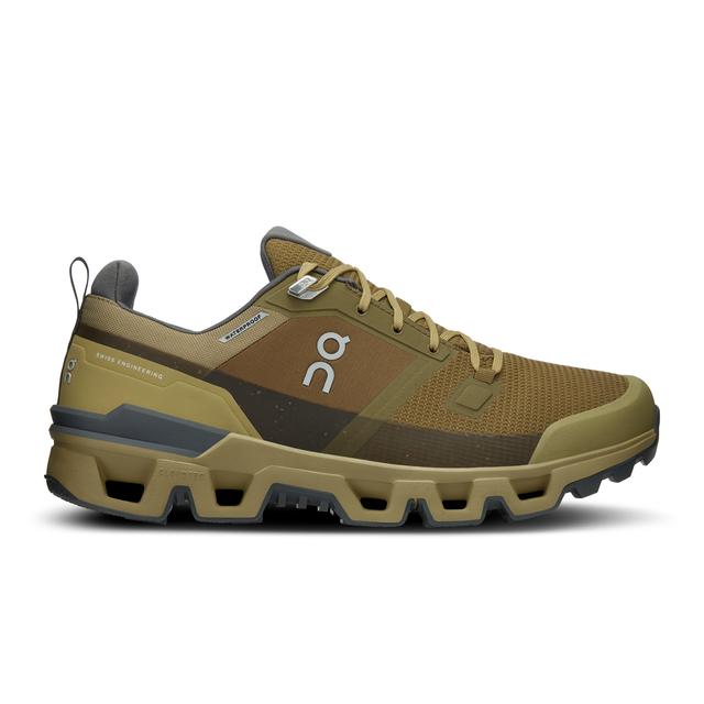 On Running Mens Cloudwander Waterproof Hunter | Safari