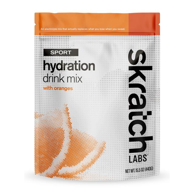 Skratch Labs Sport Hydration Drink Mix, Fruit Punch, 20-Serving Oranges
