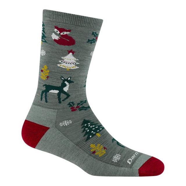 Darn Tough Yuletide Wild Crew LW w/Cushion 7062 Balsam